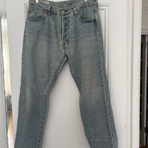 Levi's Light Blue Straight Jeans